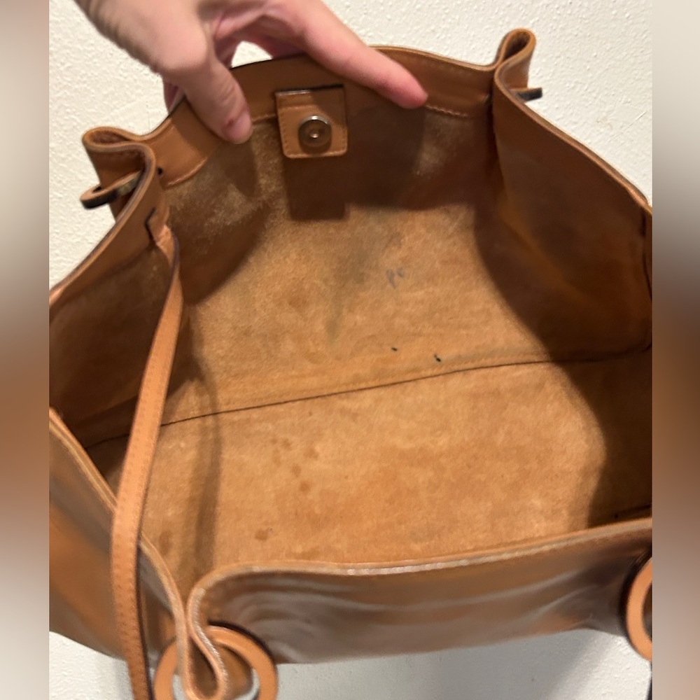 GUCCI Tom Ford Jackie Vitello Calfskin Leather Bag w/ Zip Pouch Vintage 90s VTG - Picture 16 of 16